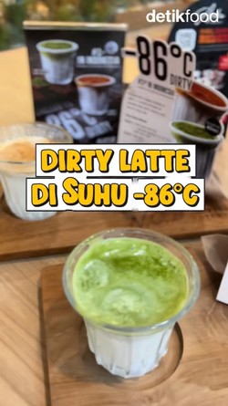 Video: Dirty Latte dan Matcha Latte Ekstrem Bersuhu -86 Derajat Celcius
