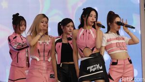Potret Debut FIFTY FIFTY di Jakarta