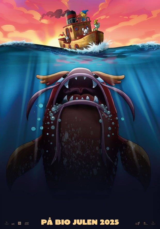 Film Kartun Terbaru Bamse och havets hemlighet/ Foto: Malmö Slugger Film