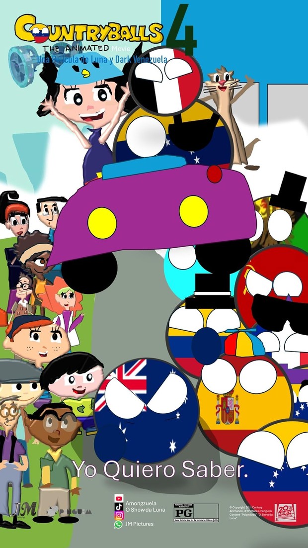 Film Kartun Terbaru Earth to Luna: The Movie, A Luna and Dark Venezuela Movie/ Foto: JM Pictures