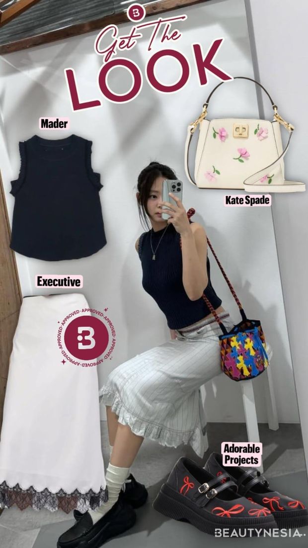 Get The Look: Inspirasi Gaya Cute dan Feminin ala Jennie BLACKPINK