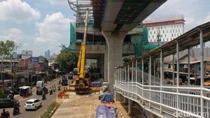 Konstruksi LRT 1B Terus Digenjot, Rawamangun-Manggarai Kian Terhubung
