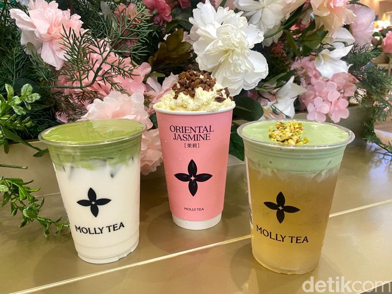 milk tea Molly Tea, gerai milk tea baru buka di Gandaria City
