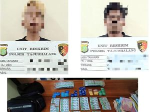 Polisi Tangkap 2 Pelaku Jual Obat Terlarang di Bogor, 764 Butir Disita