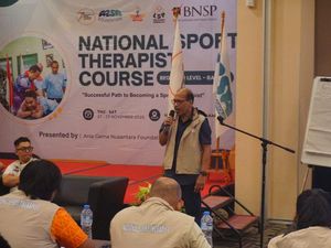 PTOI Berikan Pelatihan untuk Para Terapis Olahraga