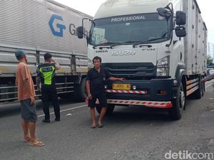 Pemotor Tewas Tertabrak Truk di Delanggu Klaten