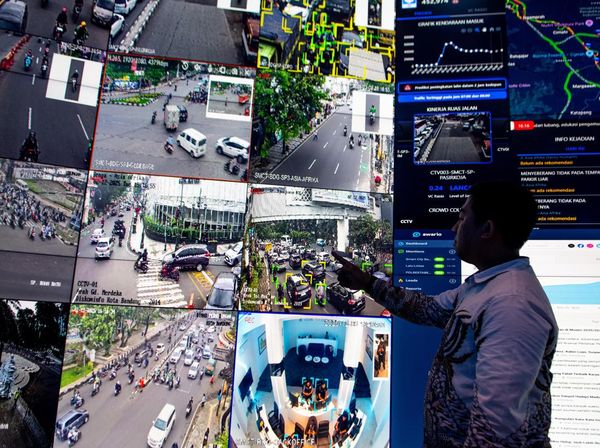 Bandung Kini Dipantau 200 CCTV AI, Layanan Smart Road Safety Policing Resmi Meluncur