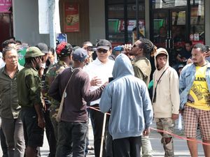 Polda Sulsel Persuasif Redam Kericuhan Aksi 1 Desember Mahasiswa Papua