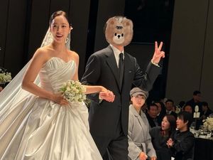 Foto-foto Pernikahan Eunjung T-Ara dengan Kim Byung Woo