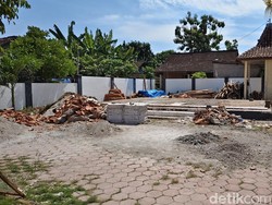 Pendopo Mangkubumi Sragen Ambruk Saat Direnov Telan Anggaran Rp 200 Juta