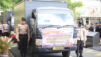 Polda Bengkulu Luncurkan Bantuan Logistik untuk 3 Provinsi Terdampak Bencana
