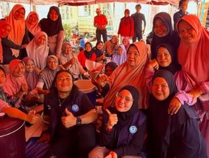 Salut! Praz Teguh Terjun ke Dapur Darurat Bantu Korban Bencana