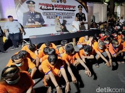 Curanmor Masih Marak di Surabaya, 42 Pelaku Diamankan