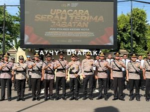 Enam Pejabat Polres Kediri Kota Resmi Berganti, Ini Daftarnya