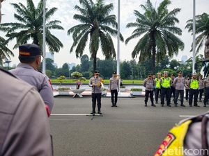 2.029 Polisi Amankan Kunjungan Ketua MPR China di Jakarta