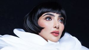 Gaya Manglingi  Ashanty di Pemotretan Terbaru, Rambut French Bob Berponi