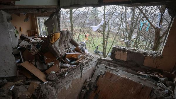 Dampak Serangan Drone Rusia di  Kramatorsk Ukraina