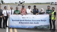 Garuda Kirim 20 Ton Bantuan ke Sumatera