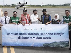 Garuda Kirim 20 Ton Bantuan ke Sumatera