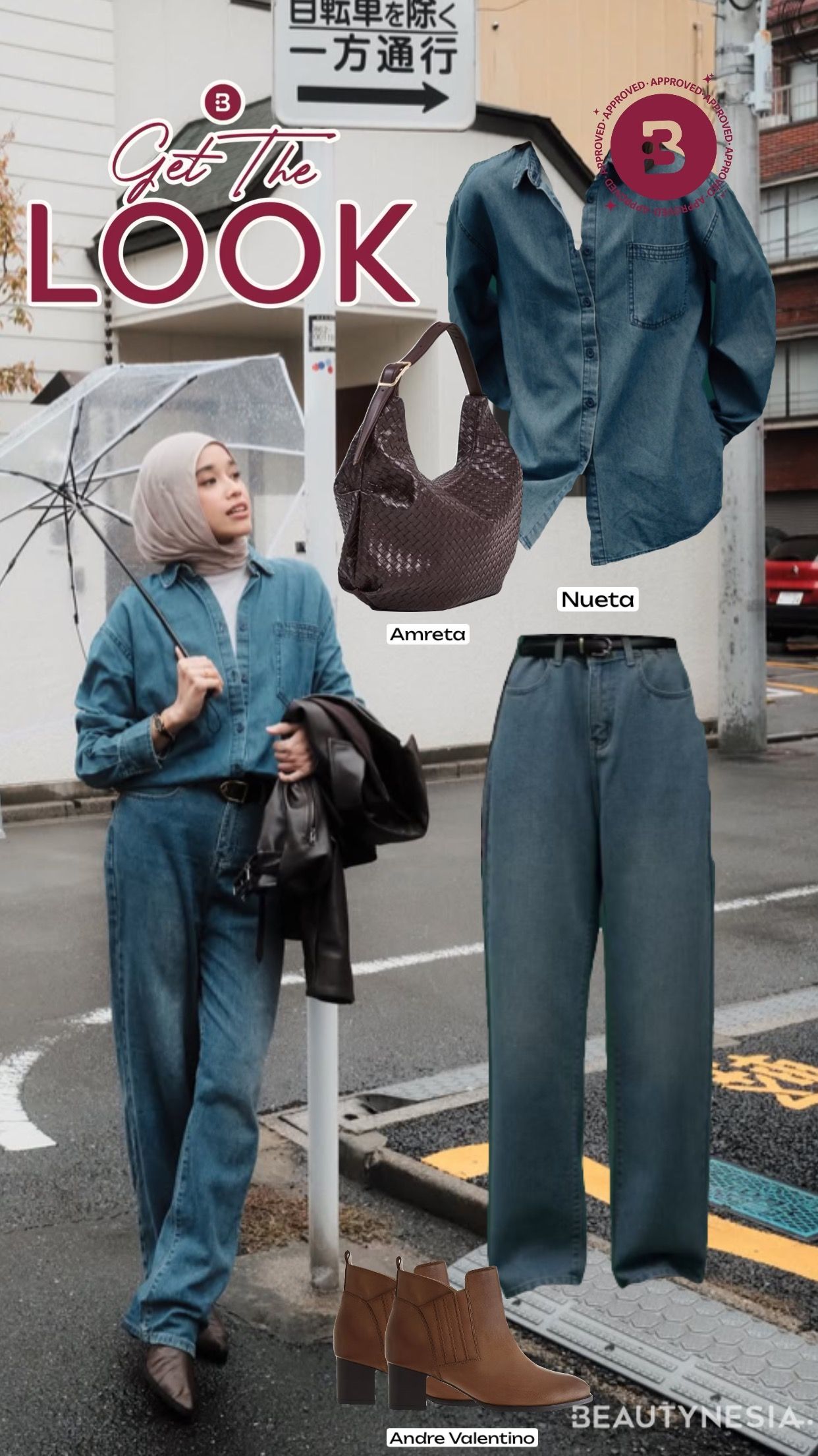 Buat kamu yang lagi cari inspirasi outfit untuk liburan, worry not. Kamu bisa tampil stylish, edgy, dan modern dengan outfit denim on denim.