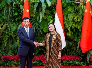 Puan Terima Kunjungan Ketua MPR China, Bahas Bencana hingga Kerja Sama