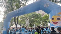 Morinaga Morigro Dukung Anak GTM di Event Baby Shark Run 2025