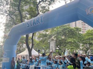 Morinaga Morigro Dukung Anak GTM di Event Baby Shark Run 2025