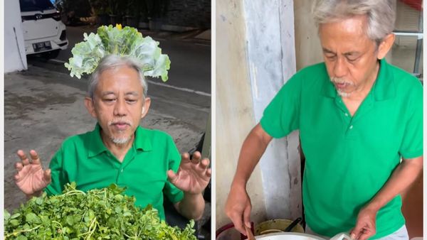 Potret Kenangan Epy Kusnandar Saat Semangat Jualan Jukut Goreng