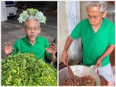Potret Kenangan Epy Kusnandar Saat Semangat Jualan Jukut Goreng