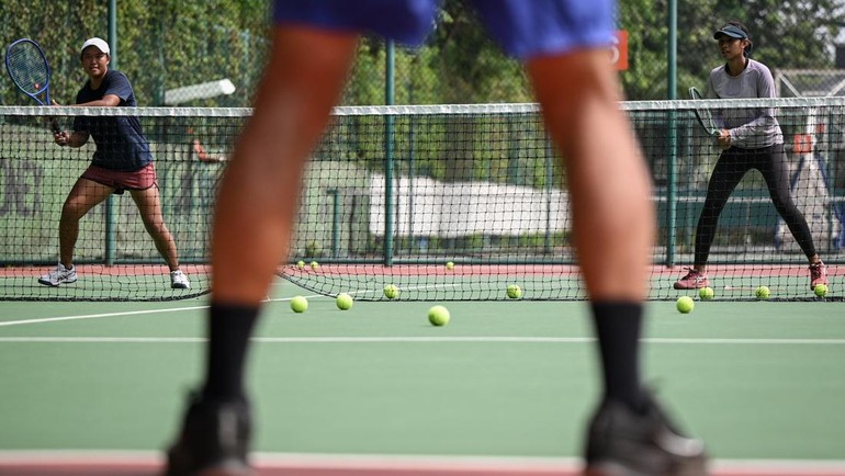 Dengan performa yang terus meningkat, tim optimistis mampu menantang dominasi Thailand dan Vietnam demi hasil lebih baik dari edisi sebelumnya. ANTARA FOTO/Fauzan