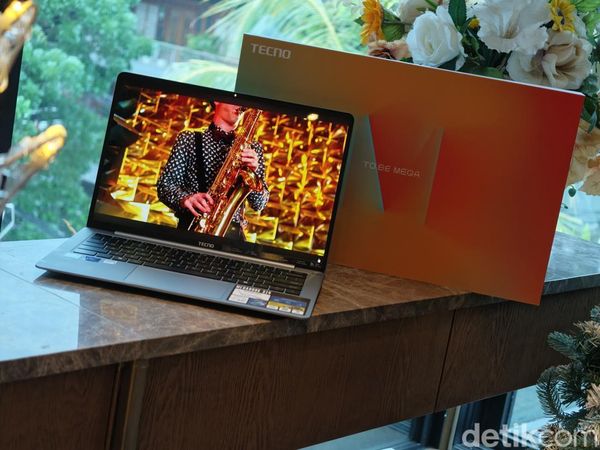 Tecno Megabook S14, Laptop Rp 13 Jutaan Layar OLED Berat 800 Gram