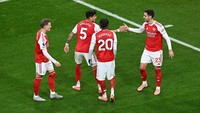 Klasemen Liga Inggris: Arsenal Kembali Jauhi City