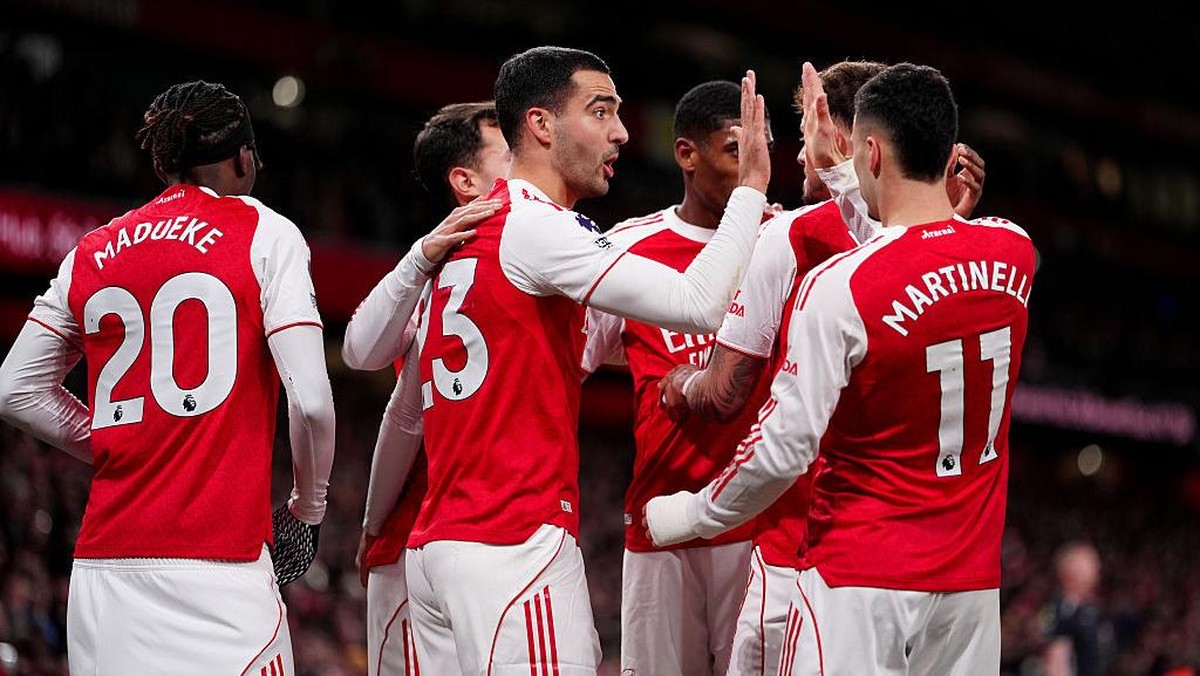 Arsenal menang 2-0 atas Brentford dalam lanjutan Premier League (Foto: Bradley Collyer/PA Images via Getty Images)