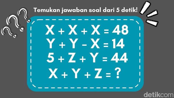 Teka-teki Hitung Cepat Ini Easy, Yang Ngaku IQ Tinggi Jangan Pakai Kalkulator Ya!