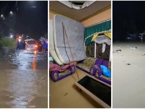 Banjir hingga Longsor Terjadi di Pesisir Barat Lampung, Rumah Warga Terendam Air