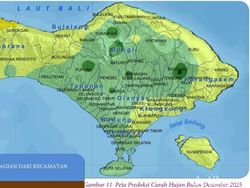 BMKG Ingatkan Bali Rawan Longsor-Banjir Jelang Akhir Tahun