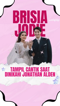 Video: Brisia Jodie Tampil Cantik Saat Dinikahi Jonathan Alden