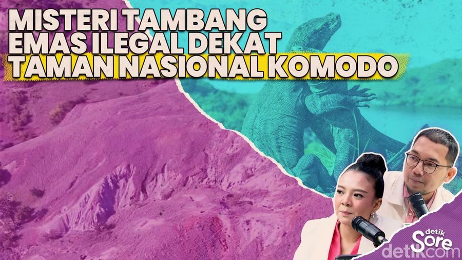 Video: Tambang Emas Ilegal Muncul di Dekat TN Komodo