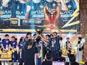 Dewa United Juara Liga 1 Esports Nasional 2025