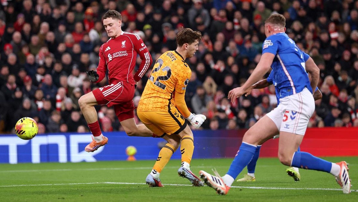 Hasil Liverpool vs Sunderland. (Foto: Getty Images/Carl Recine)