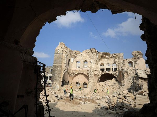 Istana Pasha Terkoyak Konflik, Warga Gaza Bangun Kembali Jejak Budaya