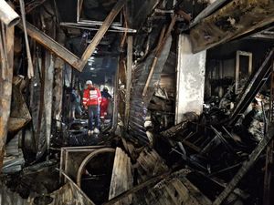 Kronologi Kebakaran Hanguskan Puluhan Kios di Pasar Anyar Bogor