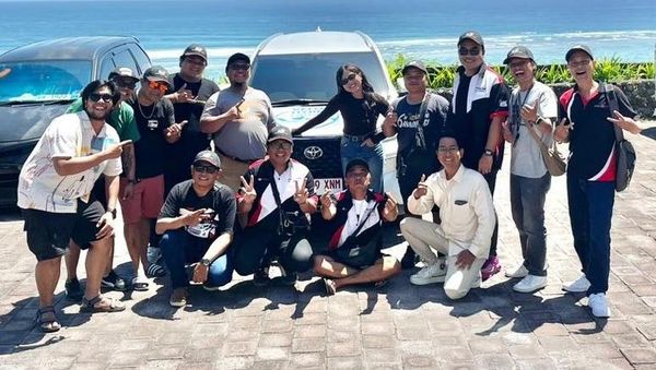 Velozity debeach chapter bali dan detikcom road trip di Bali