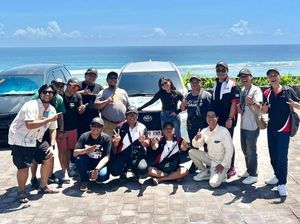 Velozity debeach chapter bali dan detikcom road trip di Bali