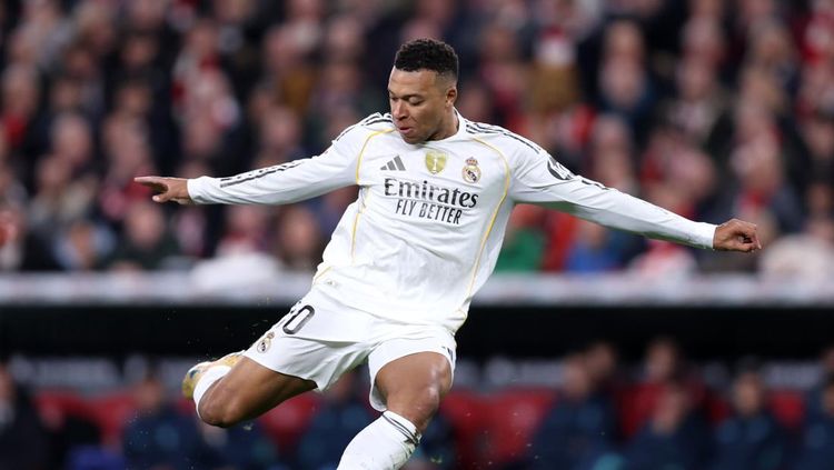 Real Madrid Gasak Bilbao 3-0 Lewat Brace Spektakuler Mbappe