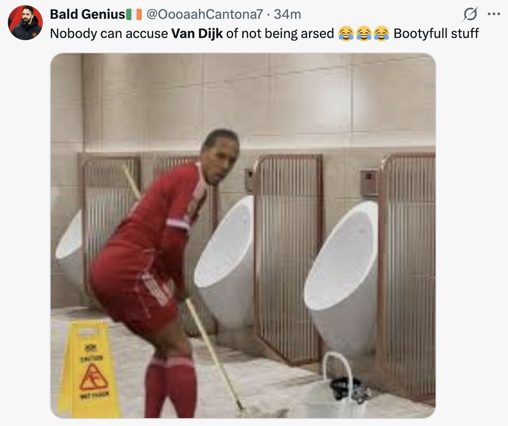 Meme Bokong Van Dijk Jadi Ancaman Liverpool Meme Bokong Van Dijk Jadi Ancaman Liverpool