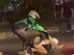 Tanggapan Grab Indonesia Usai Driver-nya Lawan Arah Hingga Adu Jatos