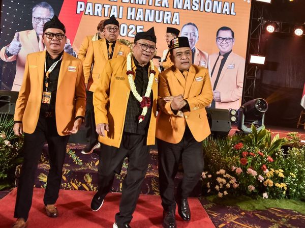 Rakernas dan Bimtek Hanura Dibuka, OSO Ajak Kader Satukan Langkah