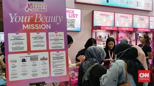 Jakarta x Beauty kembali digelar pada 4-7 Desember 2025 di JCC, Jakarta Pusat. CEO Trans Digital Lifestyle Group dan Female Daily Network Putri Tanjung berharap gelaran ini jadi ekosistem yang mewadahi seluruh pelaku industri kecantikan.
