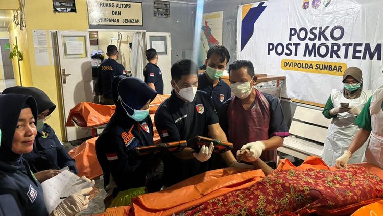 DVI Sumbar Hampir Tuntaskan Identifikasi 174 dari 200 Korban Banjir